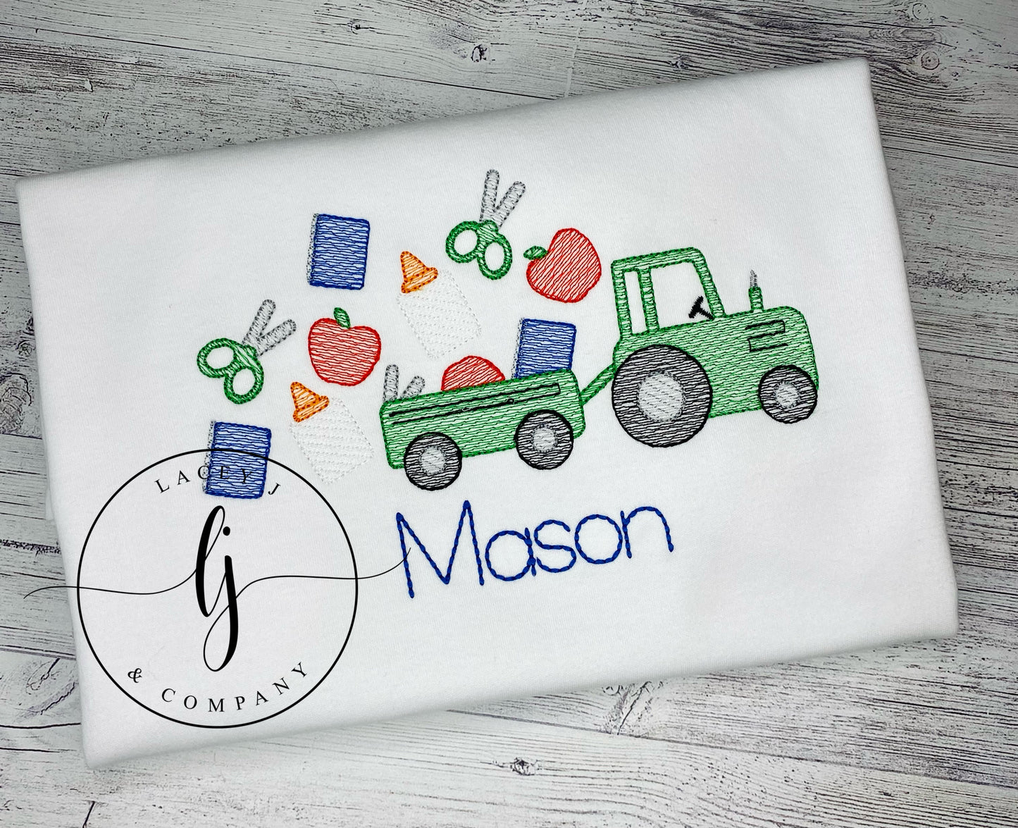 School Supply Tractor
