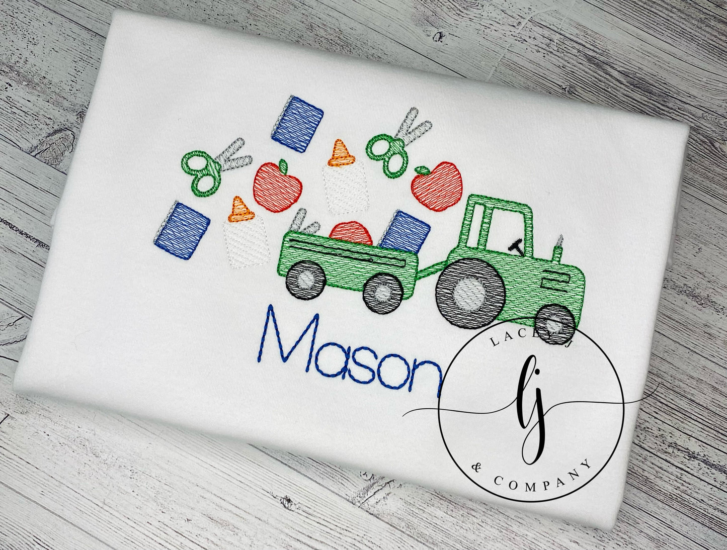 School Supply Tractor