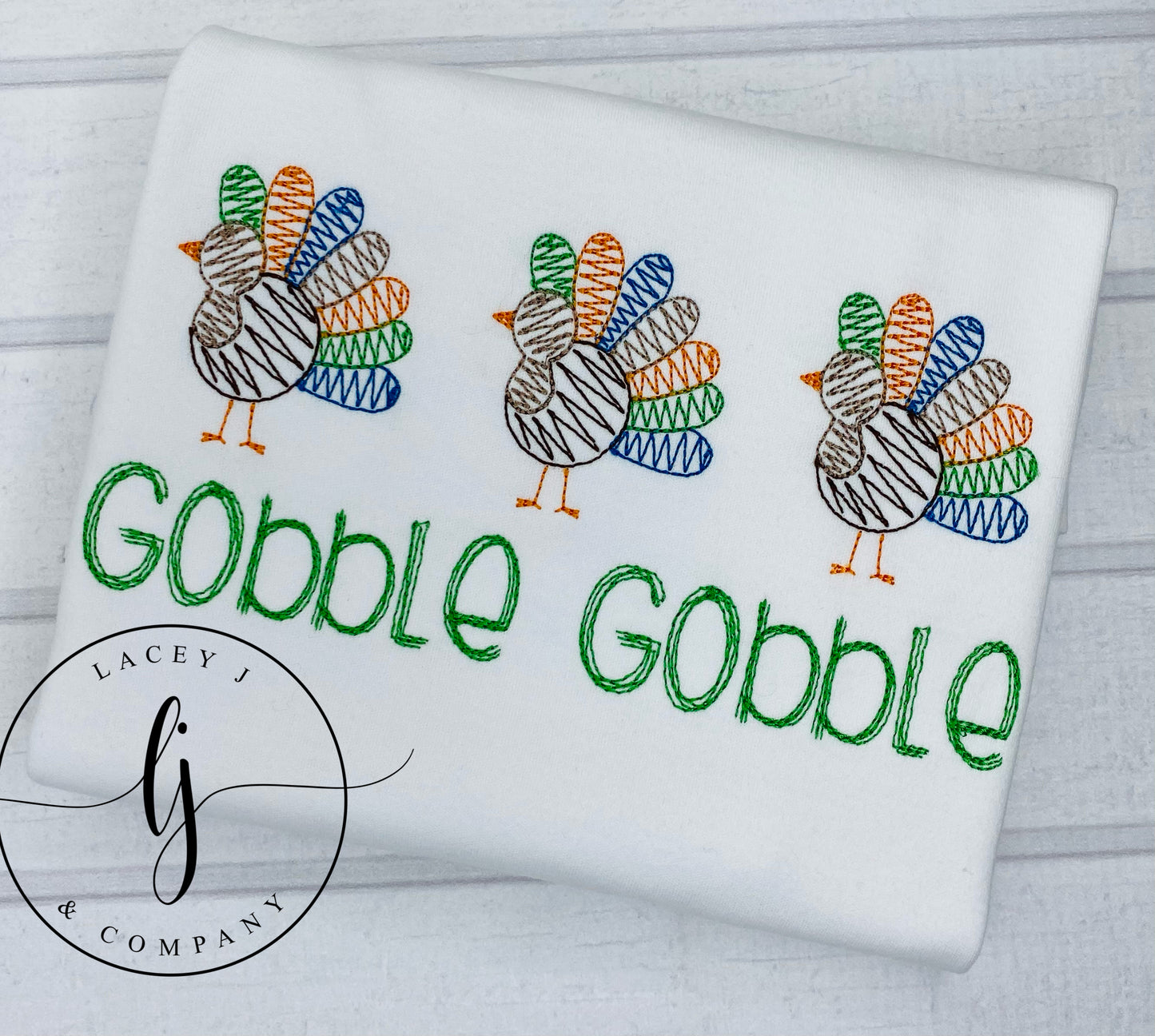 Scribble Turkey Trio