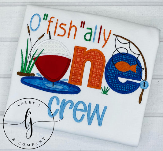 O'Fishally One Birthday Shirt