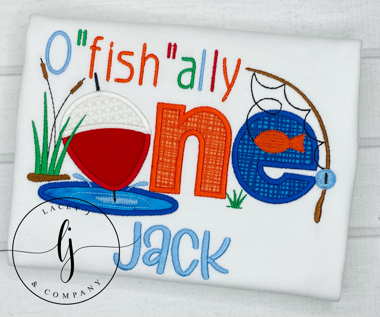 O'Fishally One Birthday Shirt