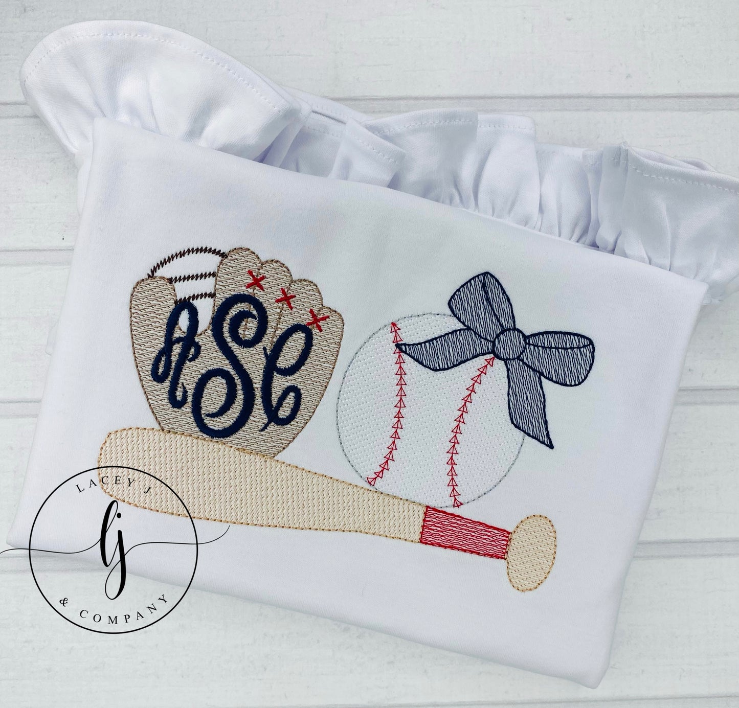 Baseball Bow Sketch