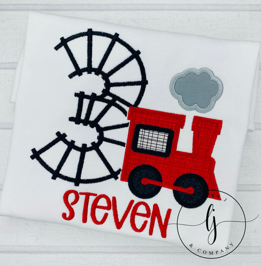Choo Choo Train Birthday Shirt