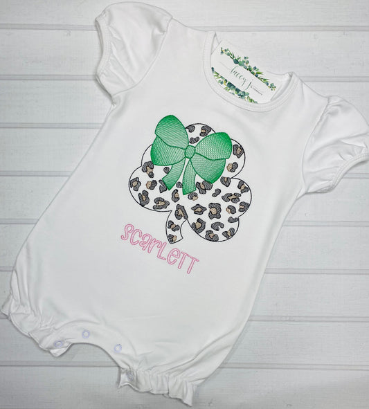 Shamrock Cheetah Print