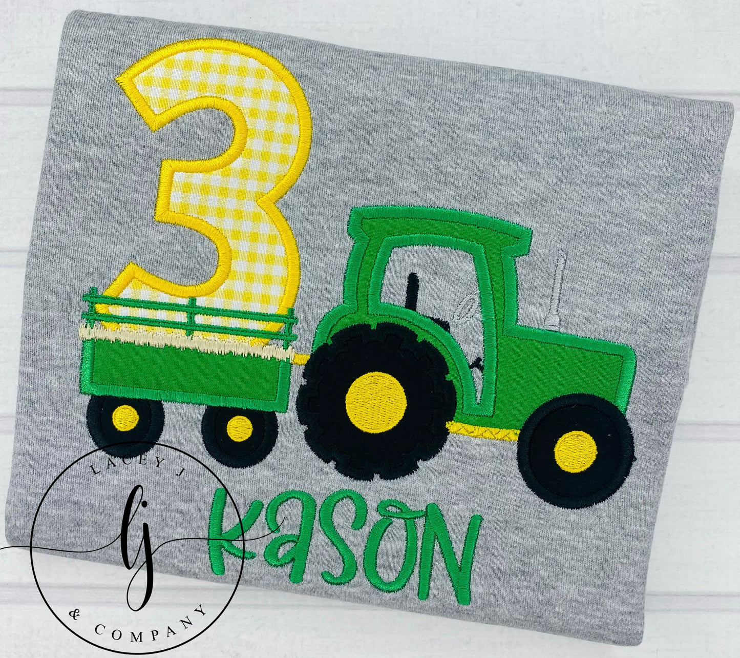 Tractor Birthday Shirt