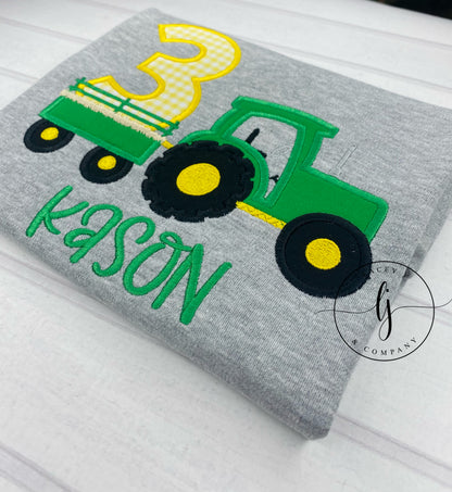 Tractor Birthday Shirt