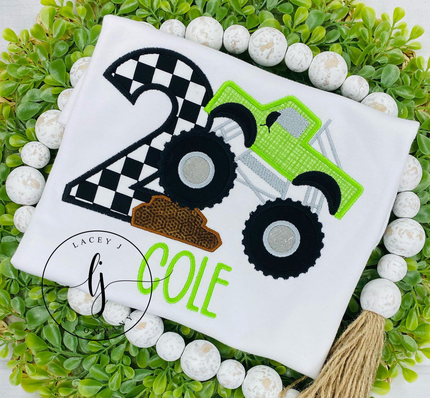 Monster Truck Birthday Shirt
