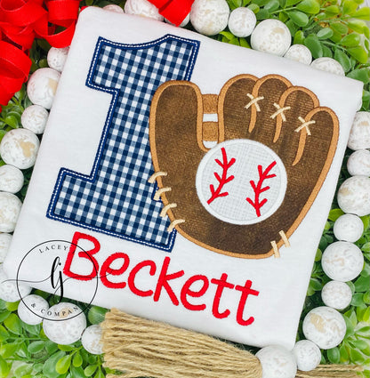 Baseball Birthday Shirt