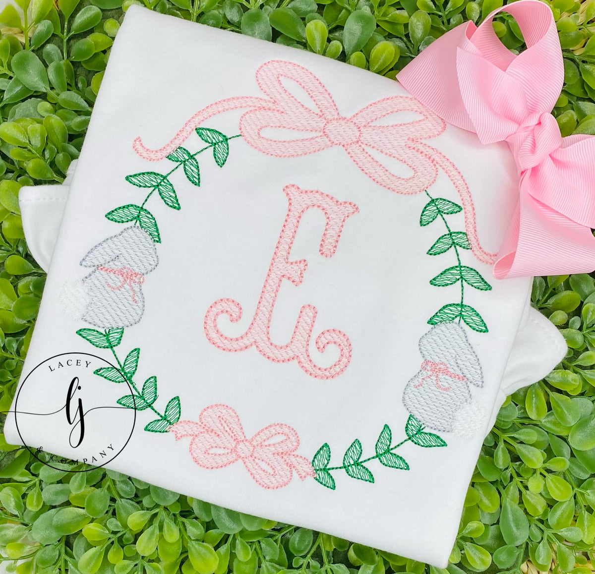 Bunny Floral Frame