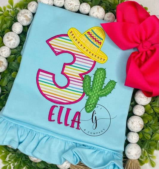 Fiesta Birthday Shirt