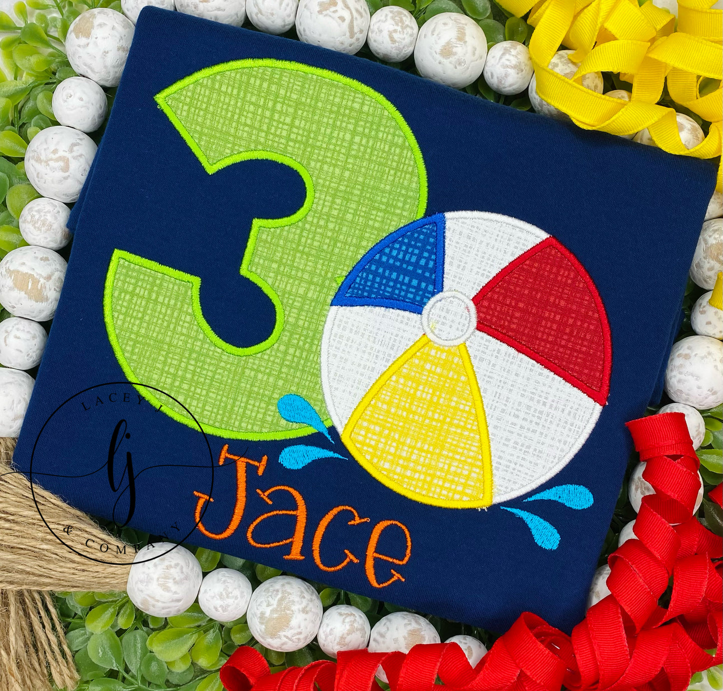 Beach Ball Birthday Shirt