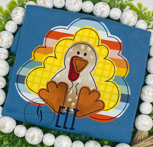 Sitting Turkey Boy (Slate)
