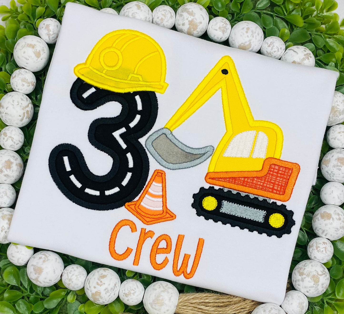 Construction Birthday Shirt