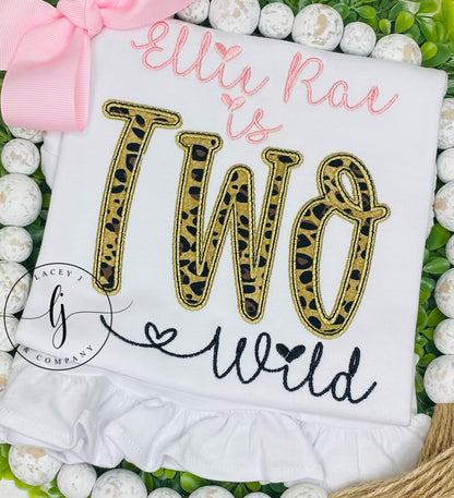 Two Wild Birthday Shirt