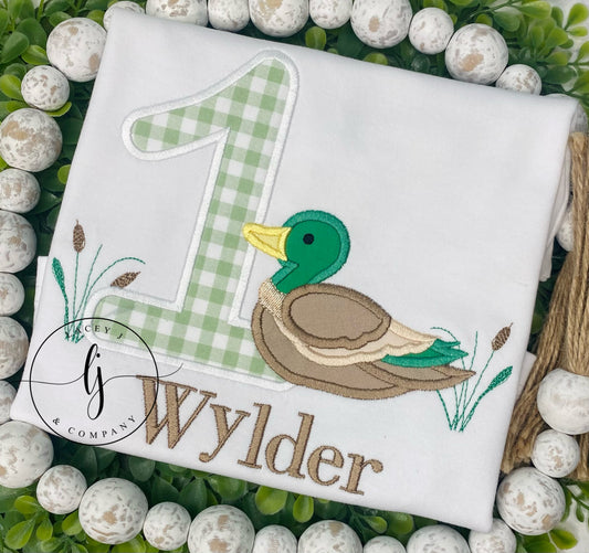 Duck Birthday Shirt