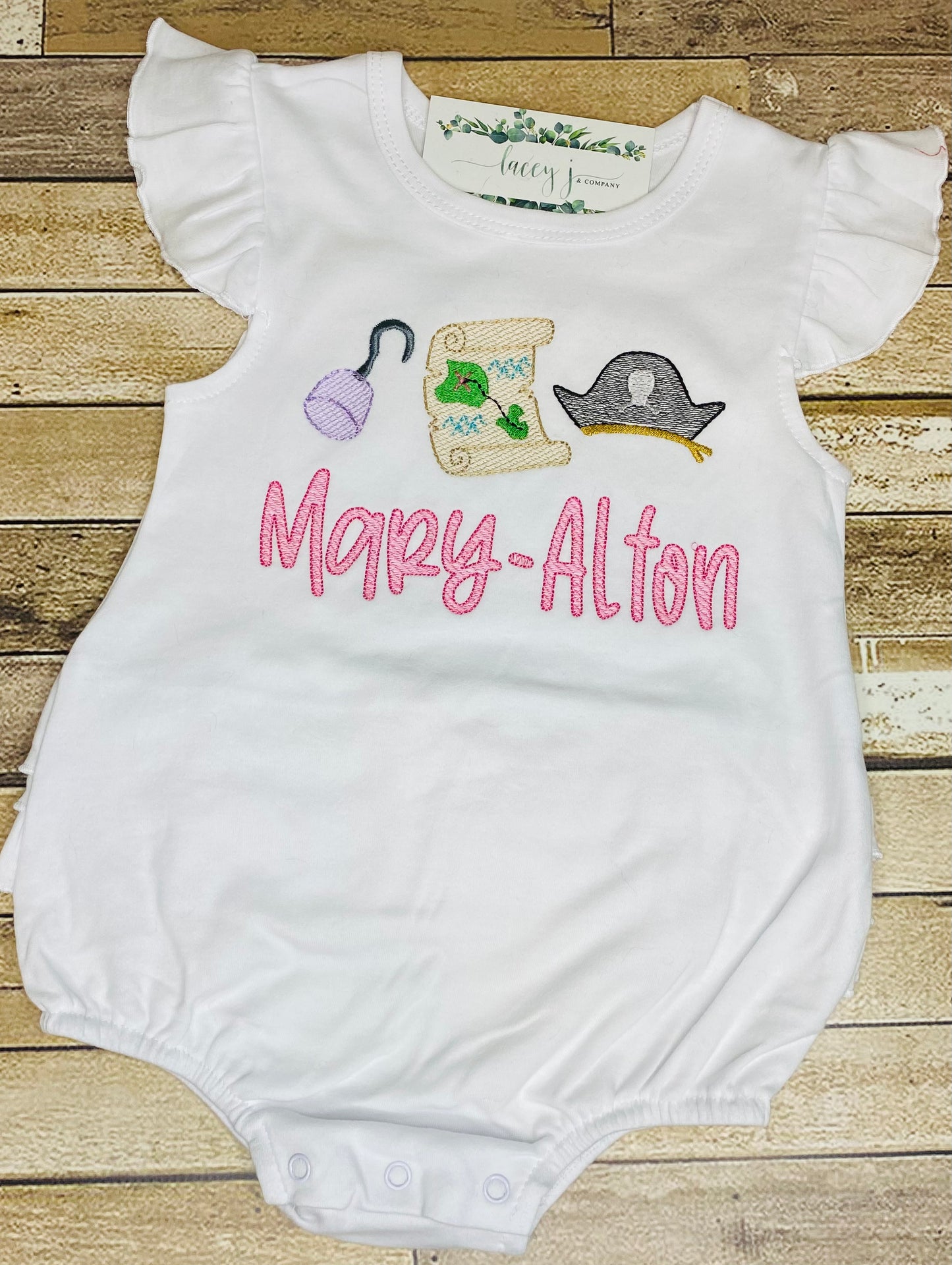 Pirate Sketch Shirt (Pink)