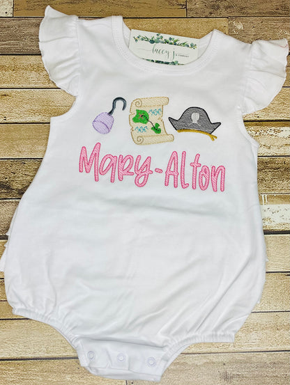 Pirate Sketch Shirt (Pink)