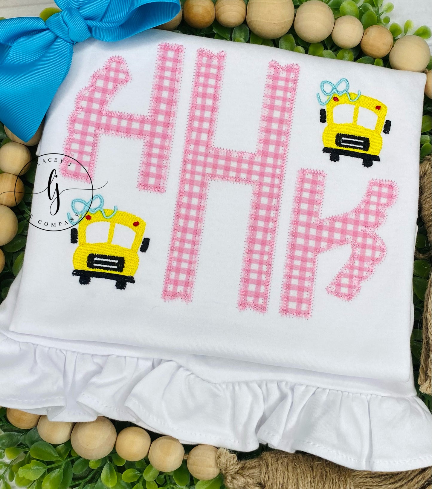 School Bus Mini Monogram Shirt