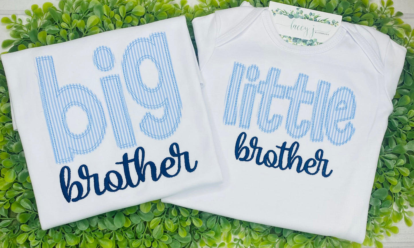 Big Brother Striped Shirt