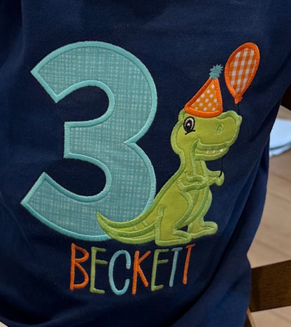 Dino Birthday Shirt