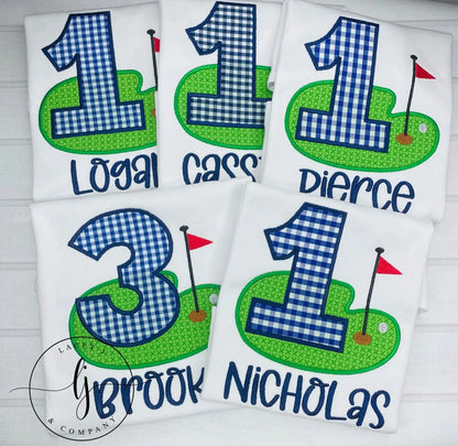 Golf Birthday Shirt