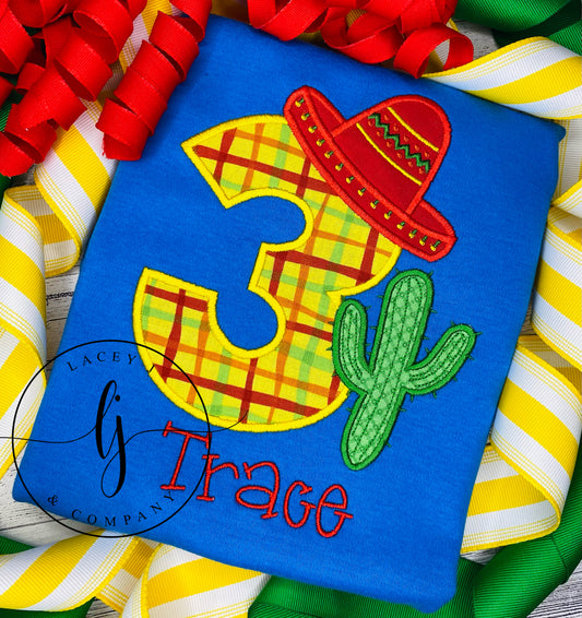Fiesta Birthday Shirt (Boy)