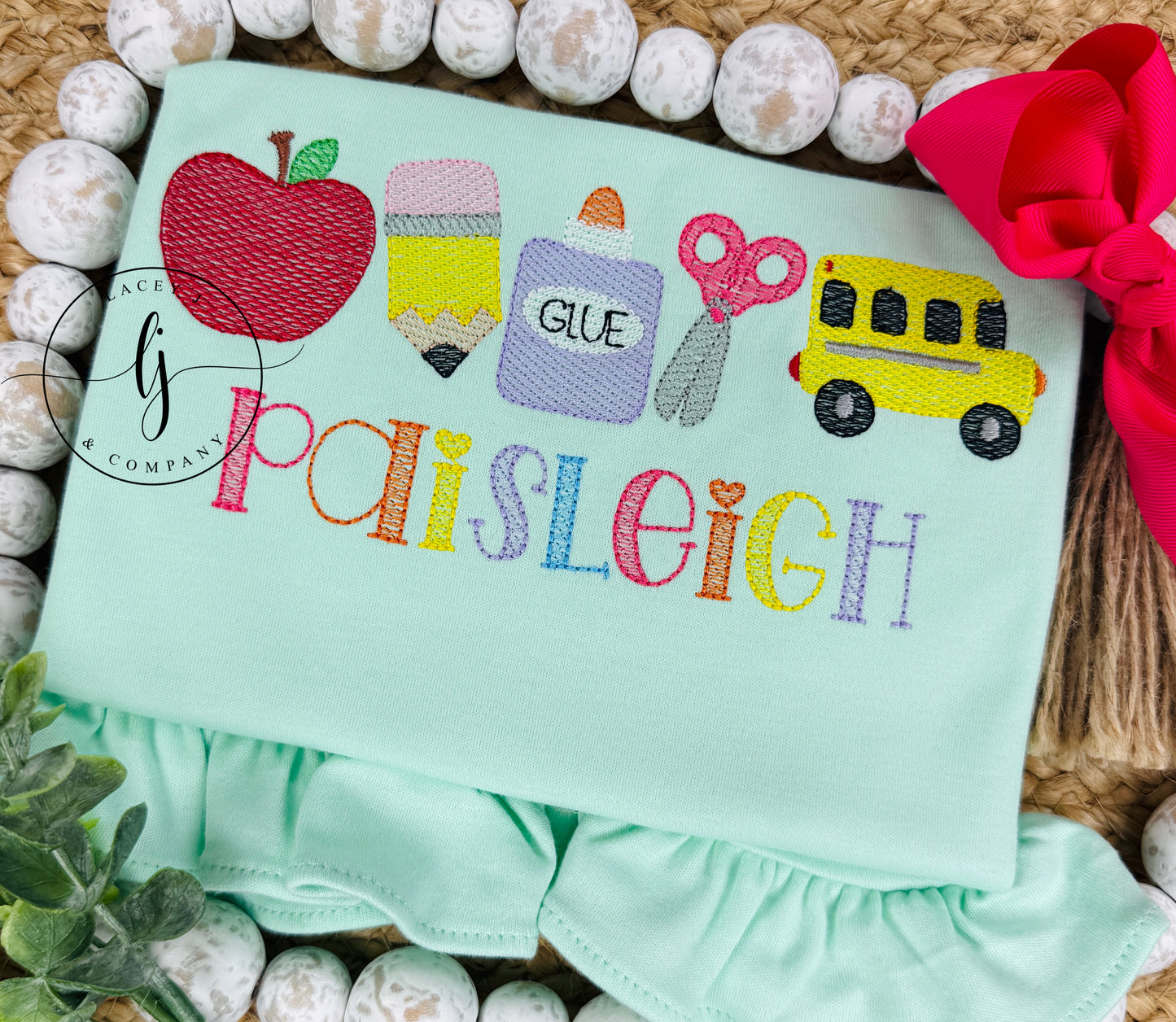 School Supply Sketch Shirt