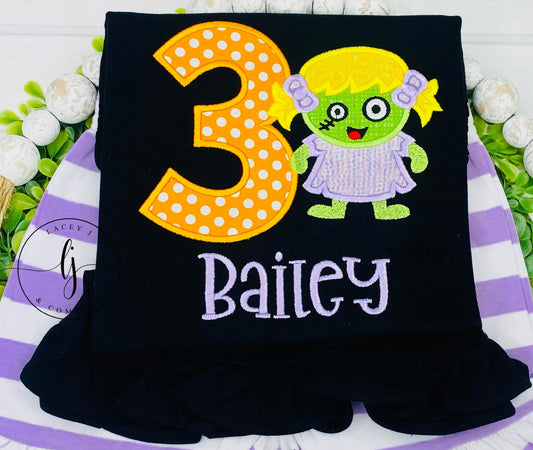 Zombie Birthday Shirt