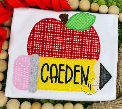 Pencil Apple Shirt