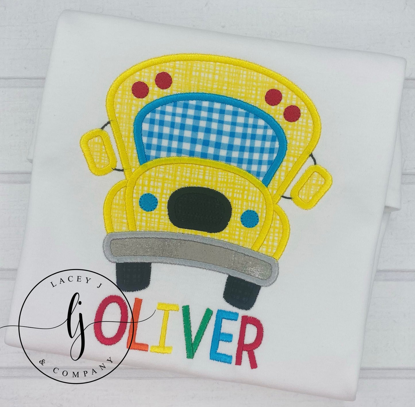 School Bus Front Shirt