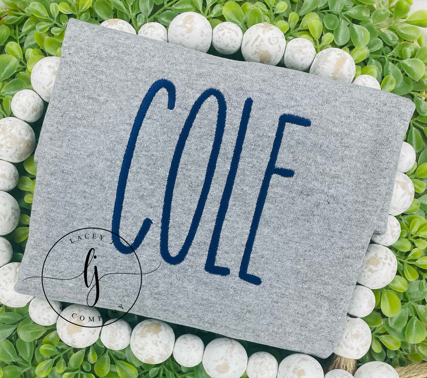 Thin Monogrammed Shirt