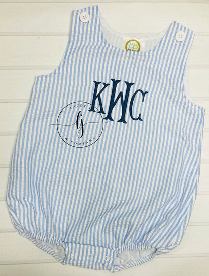Monogrammed Bubble