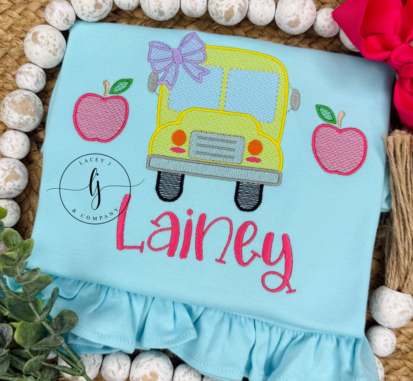Bus Apple Sketch Shirt